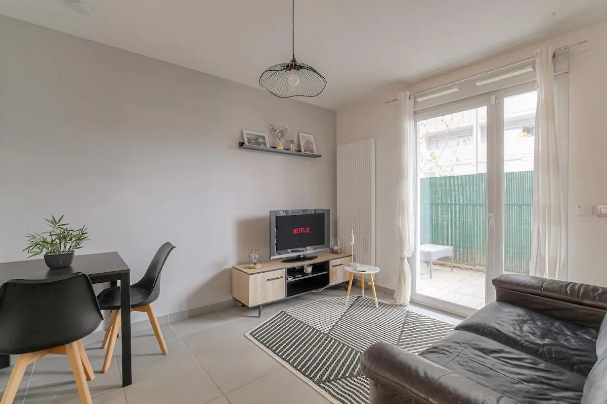 Apartmán Cocon Urban Terrasse Et Stationnement Gratuit Villeurbanne